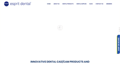 Desktop Screenshot of espritdental.com