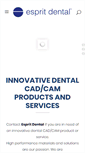Mobile Screenshot of espritdental.com